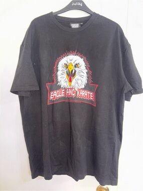Eagle Fang Karate Black Graphic Short Sleeve Tee